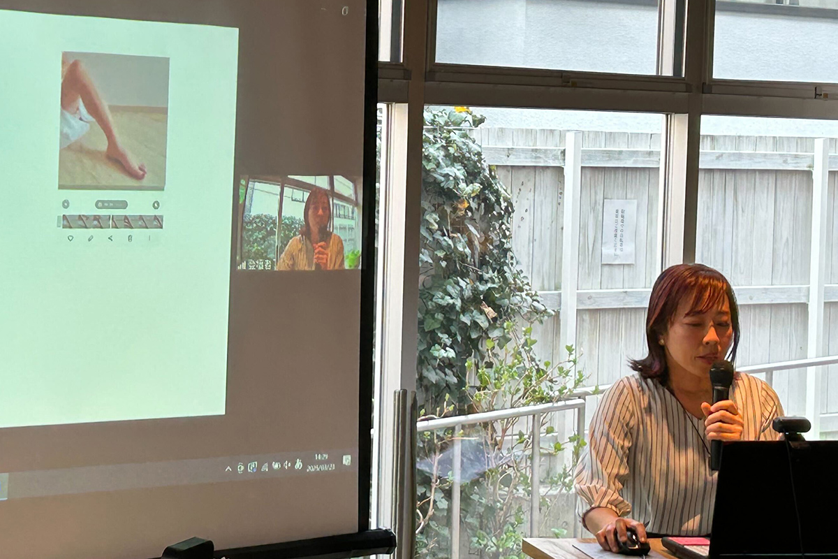 横山千沙さんの発表画像